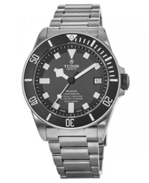 Tudor Pelagos Automatic Black Dial Titanium Mens Watch 25600TN 25600TN