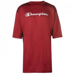 Champion Side Panel T Shirt Mens - Red