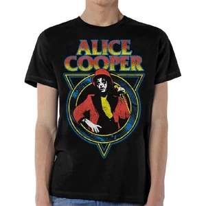 Alice Cooper - Snake Skin Unisex X-Large T-Shirt - Black