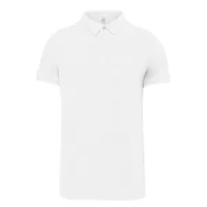 Kariban Adults Unisex Stud Piqu Polo Shirt (XS) (White)