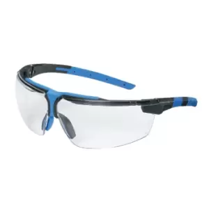 Uvex Bugelbrille i-3 schwarz/blau