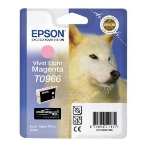 Epson Huskey T0966 Light Magenta Ink Cartridge