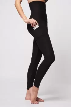 Extra Strong Compression Pocket Leggings with High Tummy Control SHORT