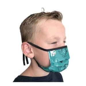 SES Creative Notam Kids Dino Face Masks Set - Green