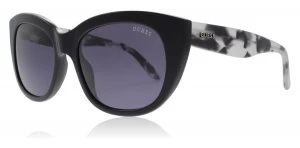 Guess GU7477 Sunglasses Black / Grey 01A 53mm