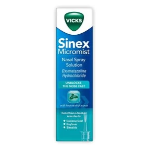 Vickes Sinex Micromist Nasal Spray 15ml
