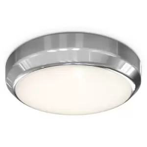 4Lite Smart Connected By Wiz LED Wall And Ceiling Light IP65 Chrome WiFi/BLE