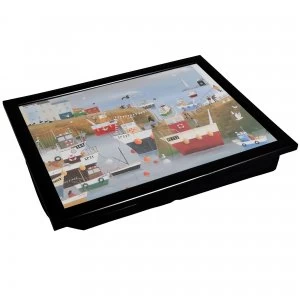 Denby Harbour View Laptray With Black Edge
