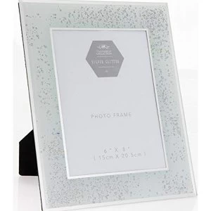 Silver Glitter Frame 6X8 By Lesser & Pavey