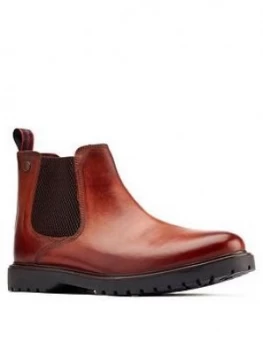 Base London Anvil Leather Chelsea Boots