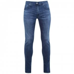 AG Jeans Tonal Stockton Stretch Skinny Jeans - Back Slide