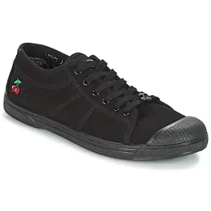 Le Temps des Cerises BASIC 02 MONO womens Shoes Trainers in Black,4