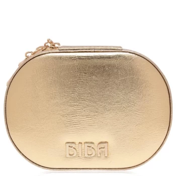 Biba Small Vanity Case - Gold Snake