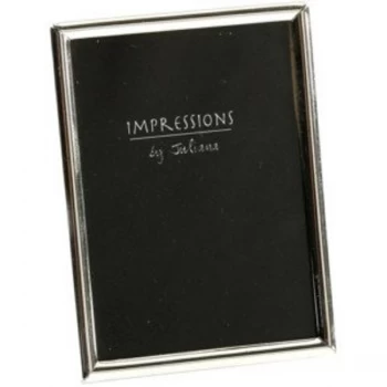 2.5" x 3.5" - Impressions Silver Plated Thin Photo Frame