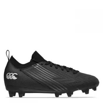 Canterbury Speed Pro FG Rugby Boots - Black/Grey