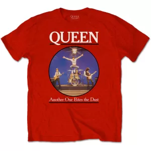 Queen - Another Bites The Dust Kids 11 - 12 Years T-Shirt - Red