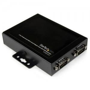 2PT Wall Mount USB to Serial Adapter Hub