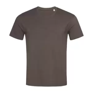 Stedman Mens Stars T-Shirt (XL) (Dark Chocolate Brown)