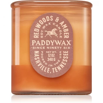 Paddywax Vista Redwoods & Amber scented candle 340 g