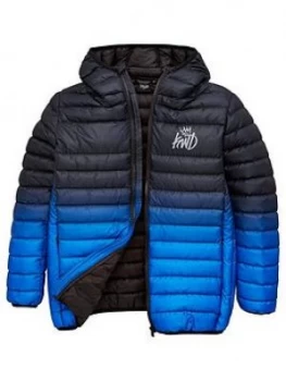 Kings Will Dream Boys Abasi Ombre Padded Jacket - Blue, Size Age: 10-11 Years