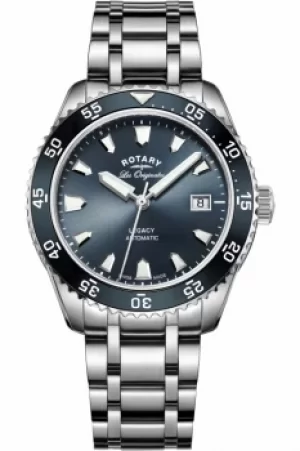 Mens Rotary Swiss Made Legacy Dive Automatic Watch GB90168/05