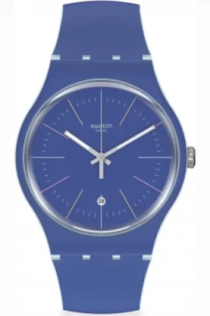 Swatch Blue Layered Watch SUOS403