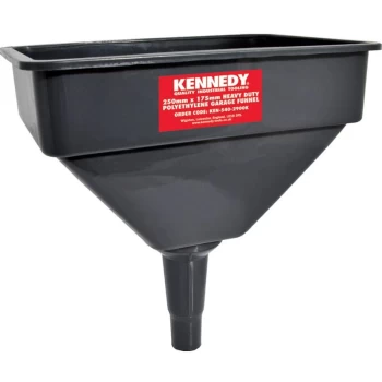 10'X7' H/D Polyethylene Garage Funnel - Kennedy