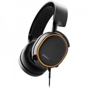 Steelseries Arctis 5 RGB Gaming headset USB, 3.5mm jack Stereo, Corded Over-the-ear Black