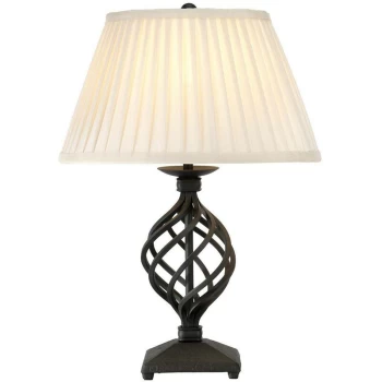 Belfry - 1 Light Table Lamp Black, E27 - Elstead