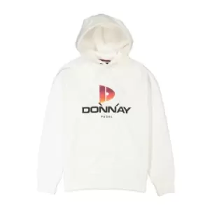 Donnay Cyborg Mens Sweatshirt Hoodie - White
