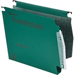 Rexel Crystalfile Classic Manilla Lateral 275 File 30mm Green - 1 x Pack of 50 Files