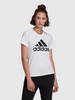 Adidas Big Logo T-Shirt - White/Black