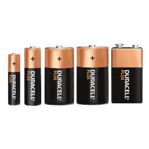 Duracell AA Cell Plus Power LR6/HP7 Batteries (Pack 8)