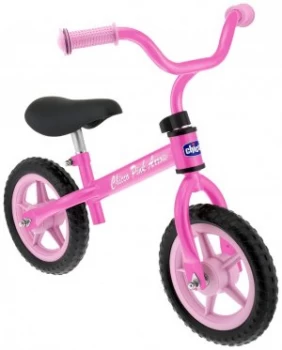 Chicco Pink Arrow 11" Wheel Size Kids Balance Bike