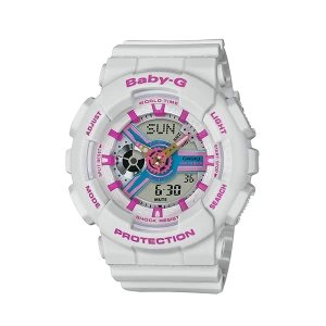 Casio Baby-G Standard Analog-Digital Watch BA-110NR-8A - White
