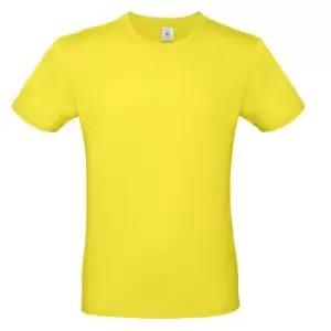 B&C Mens #E150 Tee (L) (Solar Yellow)