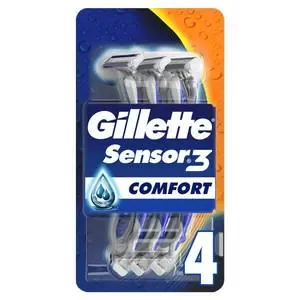 Gillette Sensor 3 Smooth Razors 4 Pack