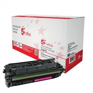 5 Star Office Supplies HP 508A Magenta Laser Toner Ink Cartridge