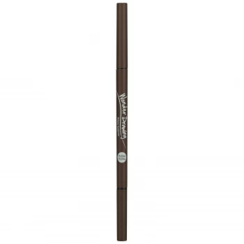 Holika Holika Wonder Drawing Skinny Eyebrow Pencil 5ml (Various Shades) - 02 Dark Brown