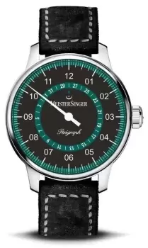 MeisterSinger AM1002P 2022 New Perigraph Black / Petrol Dial Watch