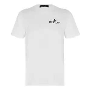 Replay Small Logo T-Shirt - White