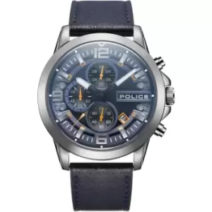 Mens Police Stainless Steel Flow