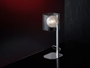 Eclipse Crystal Table Lamp Chrome, G9