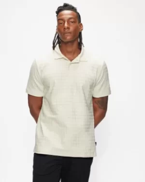 Ted Baker Ss Textured Polo