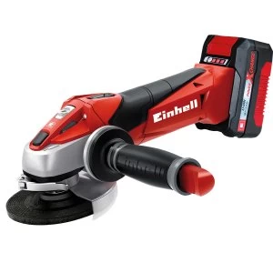 Einhell Power-X-Change 18V Cordless 115mm Angle Grinder with 1 x 3.0AH Li-Ion Battery