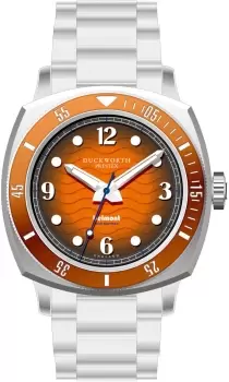 Duckworth Prestex Watch Belmont Dive Orange Bracelet