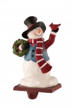 Aynsley Top Hat Snowman Stocking Holder