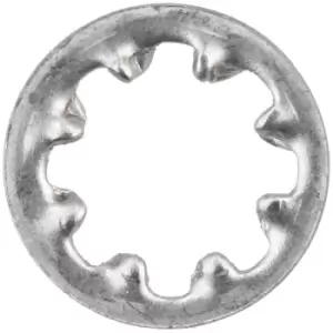R-TECH 337178 A2 Stainless Steel Shakeproof Washers M4 - Pack Of 100