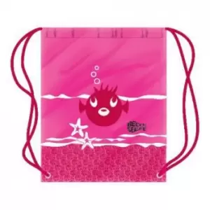 Beco Sealife Drawstring Bag (One Size) (Pink/White)