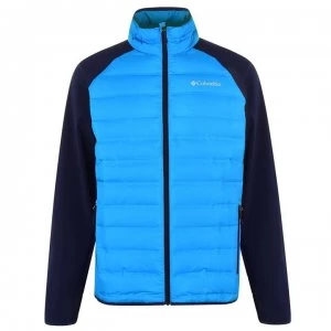 Columbia Hybrid Down Fleece Jacket - Azure Blue